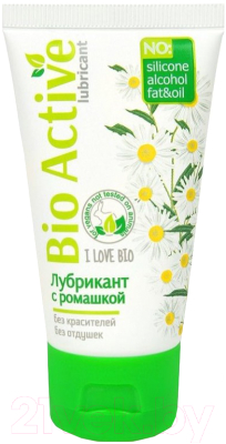 Изображение товара Лубрикант-гель Bioritm Bio Active с Ромашкой и Д-Пантенолом / LB-27008 (50г)