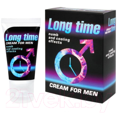 Лубрикант-крем Bioritm Long Time для мужчин / LB-55208 (25г)