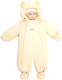 Комбинезон-трансформер детский Amarobaby Snowy Travel / AB-OD21-6105-MO-62 (молочный, р. 62) - 