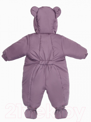 Комбинезон-трансформер детский Amarobaby Snowy Travel / AB-OD21-6105-FO-80 (фиолетовый, р. 80)