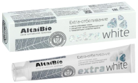 Зубная паста AltaiBio Экстра отбеливание с активными микрогранулами (75г) - 