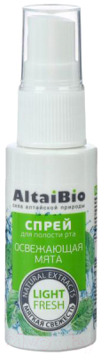 Спрей для полости рта AltaiBio Освежающая мята  (30мл)