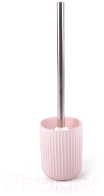 Набор аксессуаров для ванной и туалета АкваЛиния Плиссе CE1610TA/3 (розовый матовый)