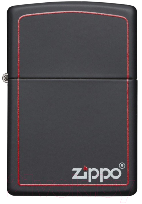 Зажигалка Zippo Classic Black Matte / 218ZB (матовый черный)