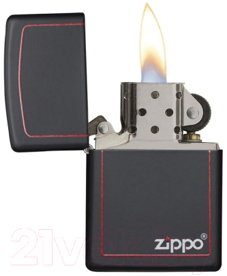 Зажигалка Zippo Classic Black Matte / 218ZB (матовый черный)