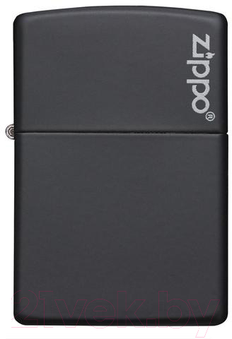 Зажигалка Zippo Classic Black Matte / 218ZL (матовый черный)