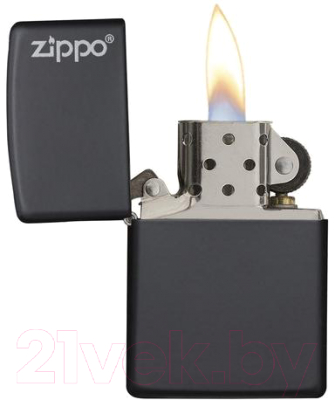 Зажигалка Zippo Classic Black Matte / 218ZL (матовый черный)
