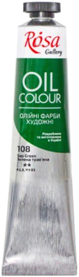 

Масляные краски ROSA, Зеленый, Gallery 108 / 3260108