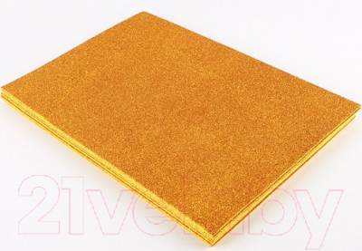 Набор фоамирана Darvish DV-8200-09 (10л, золотой)