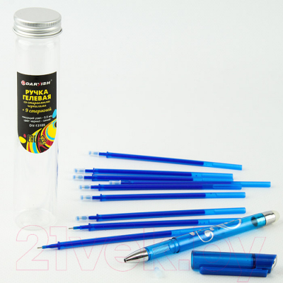 Изображение товара Ручка гелевая Darvish 9 стержней / DV-13105 (синий)