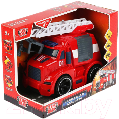 Автомобиль игрушечный Технопарк Пожарная машина / A5533-2R