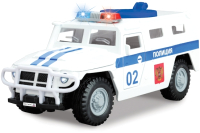 Автомобиль игрушечный Технопарк Газ Тигр Полиция / CT12-392-N-3 - 