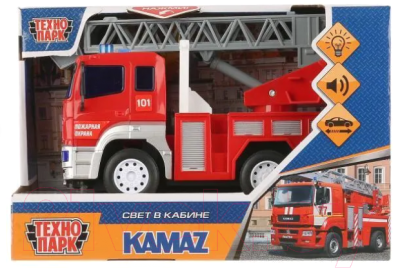 Автомобиль-вышка Технопарк Камаз Пожарная машина / KAM-17PL-FIR
