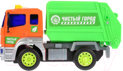 Мусоровоз игрушечный Технопарк Камаз / KAM-17PL-GAR