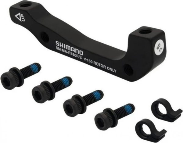 Адаптер дискового тормоза для велосипеда Shimano ISMMAR160PSA (заднего)