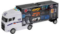 

Автовоз игрушечный Технопарк, Камаз Тягач Полиция / KAMSET-47PLPOL-WH