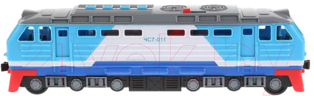 Локомотив игрушечный Технопарк LOCO-30PL-BU