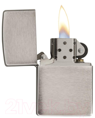 Зажигалка Zippo Classic Brushed Chrome / 200 (cеребристый)