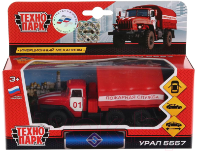 Автомобиль игрушечный Технопарк Урал / SB-15-35-T11+PARTS-WB