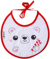 

Нагрудник детский Крошка Я, Белый мишка / 6849751