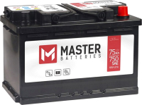 Автомобильный аккумулятор Master Batteries R+ (75 А/ч) - 