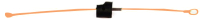 Набор сторожков Пирс Часовая пружинка №33 / 0002493 (25шт, ФЦ оранжевый) - 