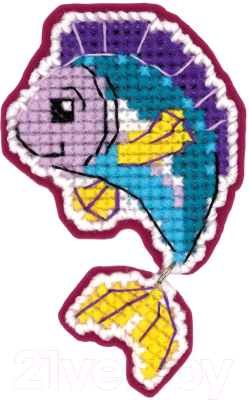 Набор для вышивания Риолис Магнит Рыбка / 1622