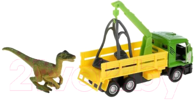 

Эвакуатор игрушечный Технопарк, Камаз с динозавром / SB-19-29+DINO(WB)