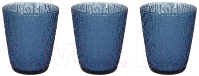 Набор стаканов Tognana Glass Blue / N3585J70BLU (3шт, синий)
