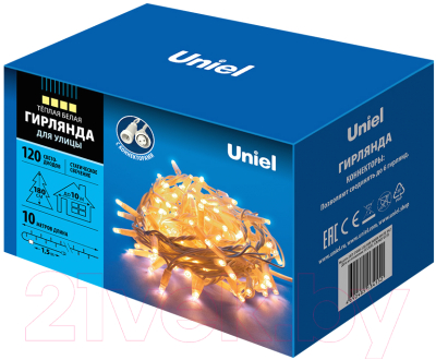 Светодиодная гирлянда Uniel ULD-S1000-120/SWK / UL-00007203