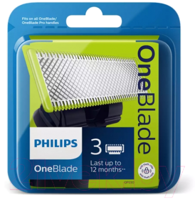 Набор лезвий для электробритвы Philips OneBlade QP230/50