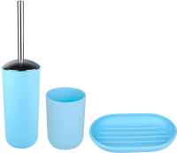 

Набор аксессуаров для ванной и туалета АкваЛиния, Муар PP0328C/3