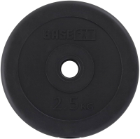 Диск для штанги BaseFit BB-203 (черный) - 