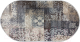 Ковер Витебские ковры Манхэттен овал 3254a6 (2x4) - 