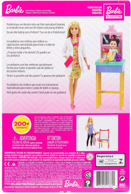 Набор кукол Barbie Доктор Педиатр / GTN51