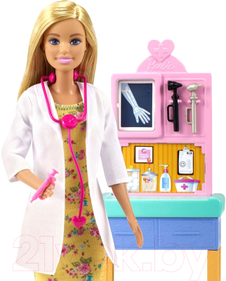 Набор кукол Barbie Доктор Педиатр / GTN51