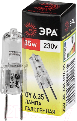 

Лампа ЭРА, GY6.35-JCD-35W-230V / C0027373
