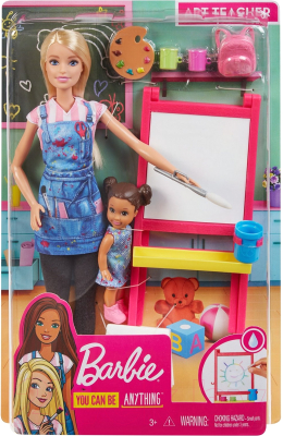 Набор кукол Barbie Учитель рисования / GJM29