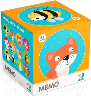 

Настольная игра Dodo, Мемо. Животные / 300145