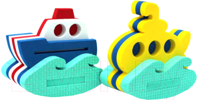 

Игрушка для ванной El'Basco Toys, Конструктор Кораблик / 03-017