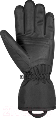 Перчатки лыжные Reusch Snow King / 4801198-7787 (р-р 10.5, Black/Dress Blue)