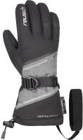 Перчатки лыжные Reusch Demi R-Tex XT / 6031227-7678 (р-р 6, Black/Grey Melange/Silver) - 