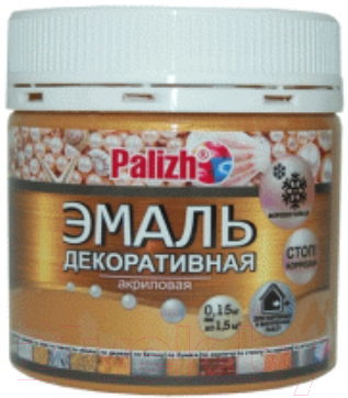 

Эмаль Palizh, Золотистый, Декоративная