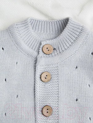 Комплект одежды для малышей Amarobaby Pure Love Cutie / AB-OD21-PLС5/11-86 (серый, р. 86)