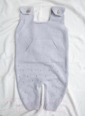 Комплект одежды для малышей Amarobaby Pure Love Cutie / AB-OD21-PLС11/11-68 (серый, р. 68)