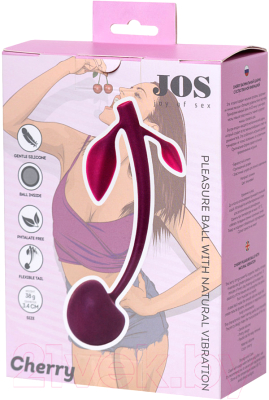 Шарики интимные Jos Cherry / 782025 (вишневый)
