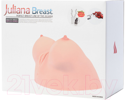 Мастурбатор для пениса KOKOS Juliana Breast / M01-002-01V (телесный)