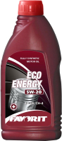 Моторное масло Favorit Eco Energy 5W20 SN/CH-4 / 56894 (1л) - 