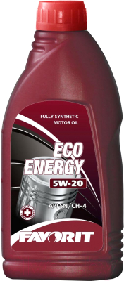 Моторное масло Favorit Eco Energy 5W20 SN/CH-4 / 56894 (1л)