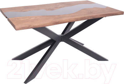 

Обеденный стол ОКА, Базальт 140x80x75